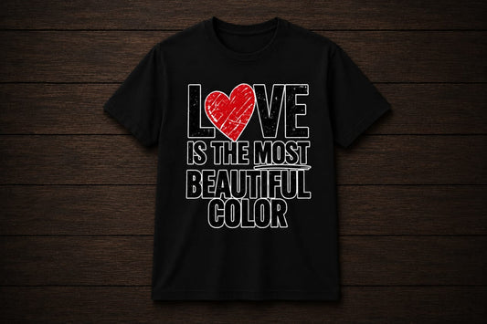Love Is Beautiful Shirt – Love Is the Most Beautiful Color T-shirt